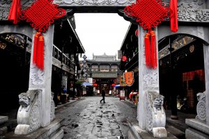尋訪成都文殊坊“非物質(zhì)文化遺產(chǎn) 手工技藝主題街”