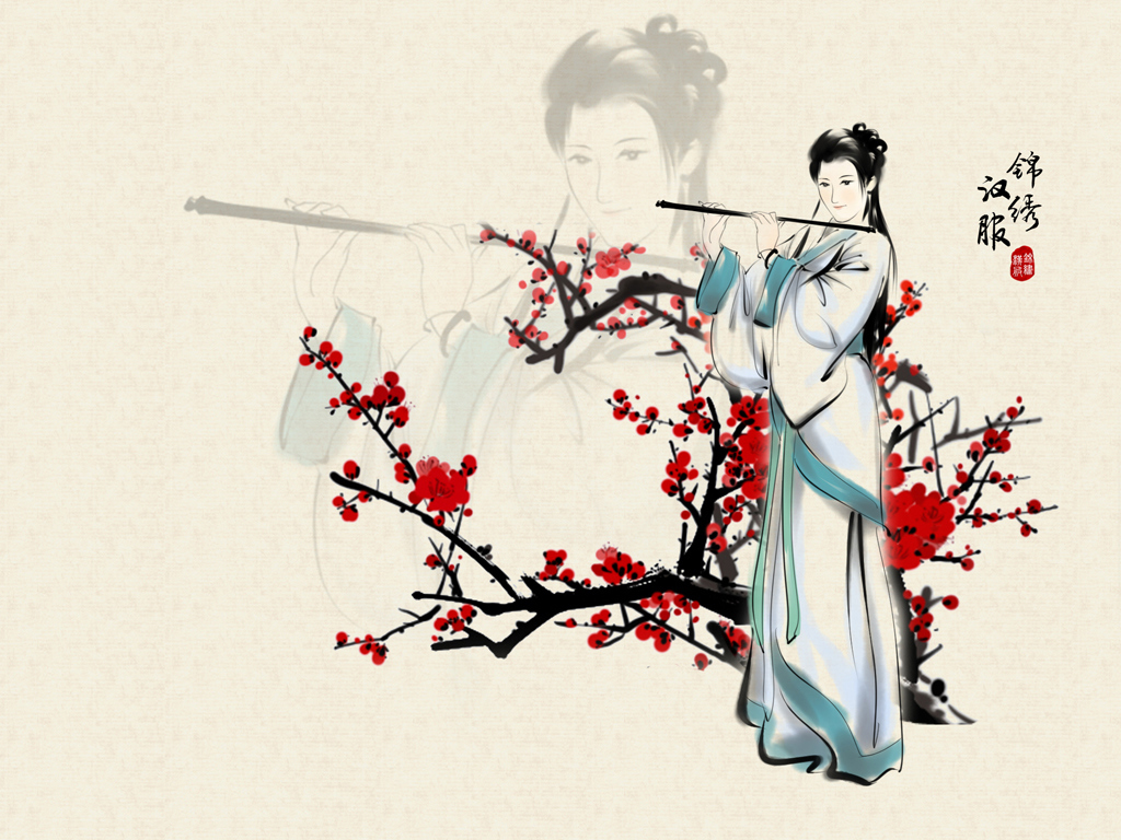 為漢服的淺吟低唱