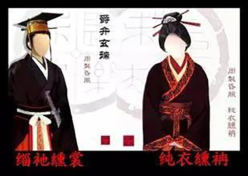 漢彩霓裳之漢服制式——周