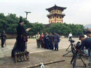 《傳承》欄目赴橫店拍攝《孝當(dāng)先》系列節(jié)目